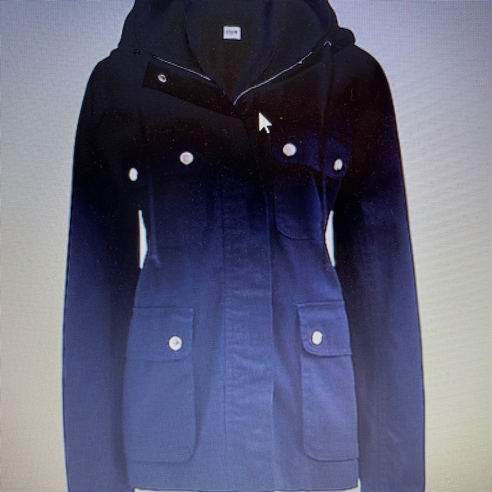 J Crew Field Jacket Navy XS